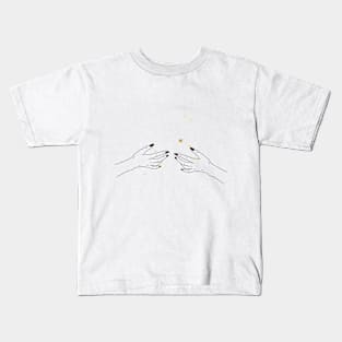 Scorpio zodiac sign. Minimal zodiac constellation composition. Kids T-Shirt